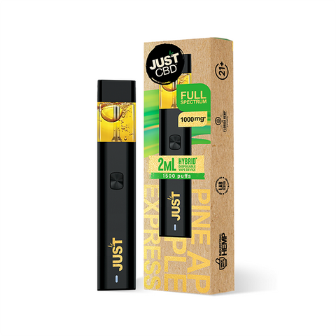 2ML CBD Disposable Full Spectrum: Pineapple Express - 10 pack