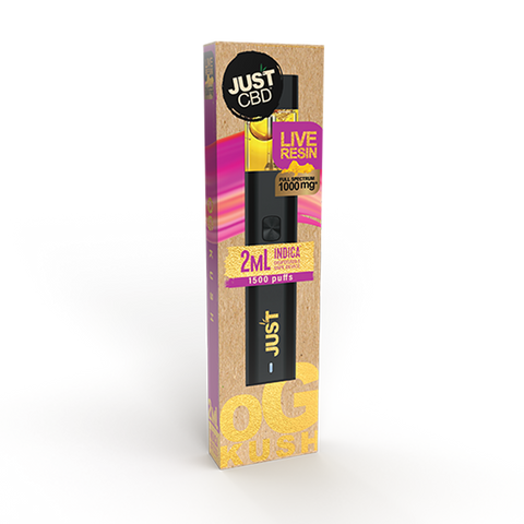 2ML CBD Disposable Live Resin: OG Kush - 10 pack