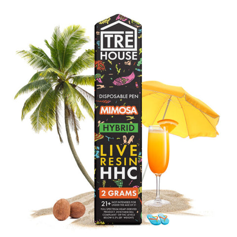 Live Resin Vape Pen – HHC – Mimosa – Hybrid – 2g